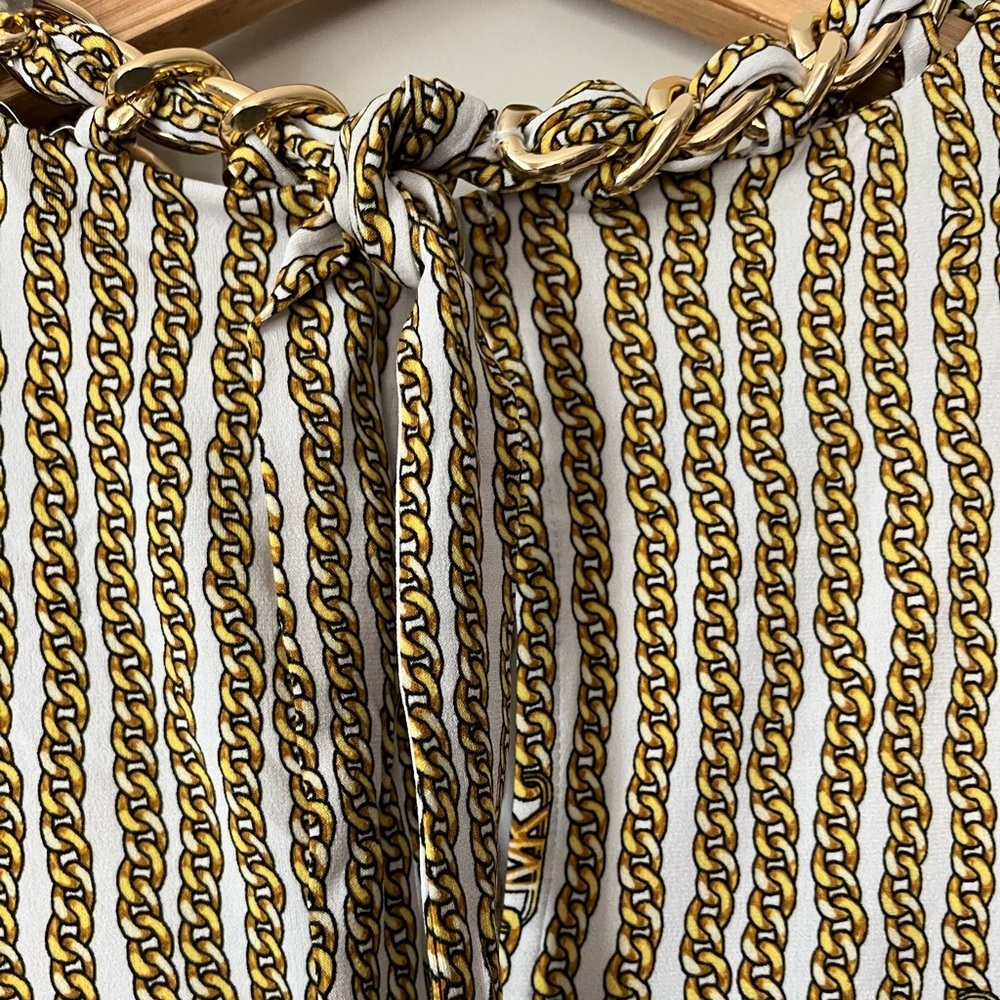 NWT Michael Kors Women’s Chain-Neck Top - Picture 6 of 13